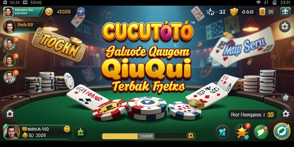 Tampilan gameplay seru QiuQiu di CUCUTOTO.