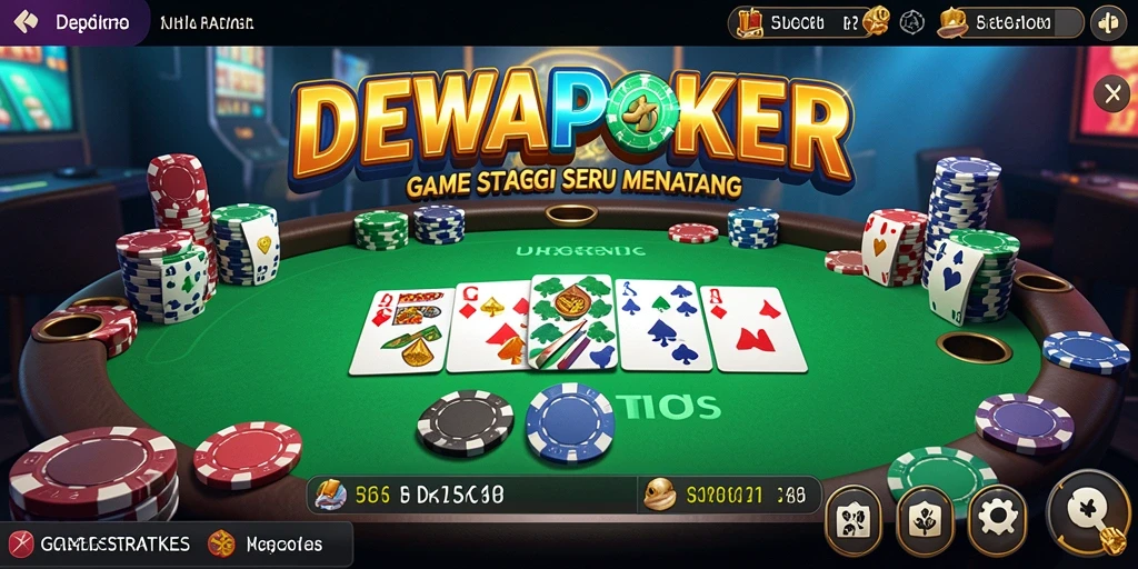 Gameplay seru DEWAPOKER dengan strategi yang mendalam.