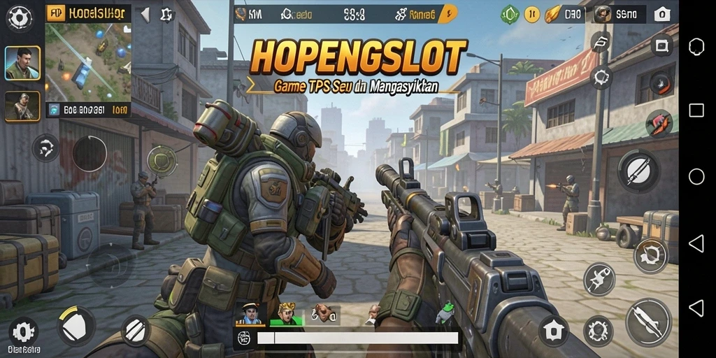 Tampilan menarik gameplay TPS HOPENGSLOT yang penuh aksi.