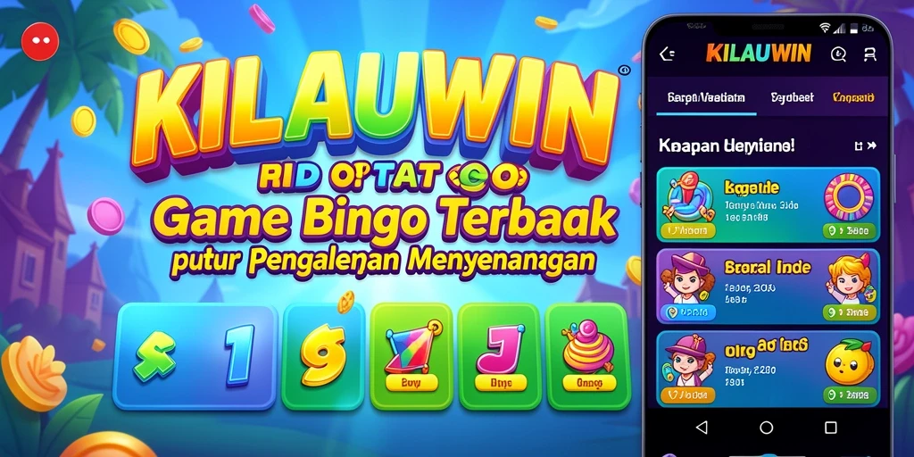 Tampilan gameplay KILAUWIN yang menampilkan suasana Bingo yang seru.