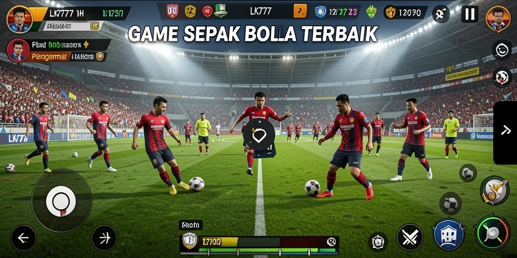 Tampilan gameplay menarik dari LK777 yang memukau.