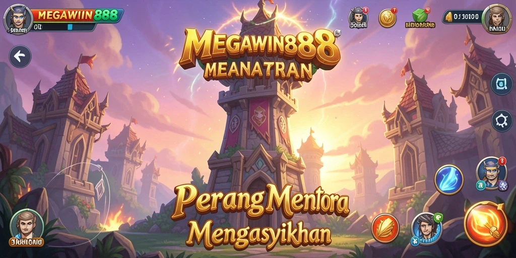 Tampilan gameplay <strong>MEGAWIN888</strong> yang intens di medan tempur.