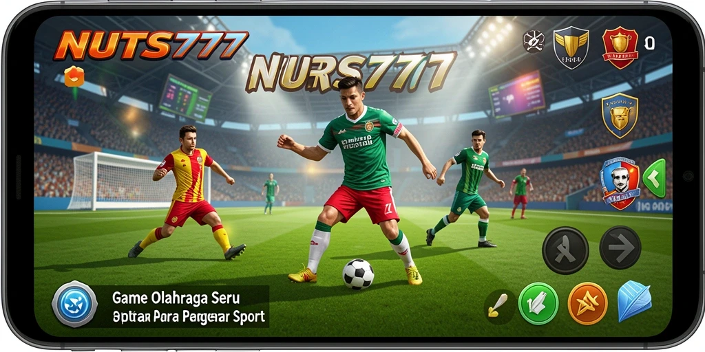 Tampilan gameplay yang seru dan penuh aksi dalam NUTS777.