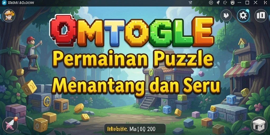 Gameplay OMTOGEL yang menantang di berbagai level puzzle.