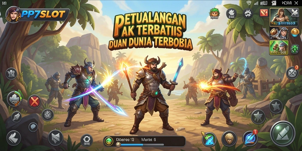 Gameplay seru PP7SLOT di dalam dunia terbuka yang luas.