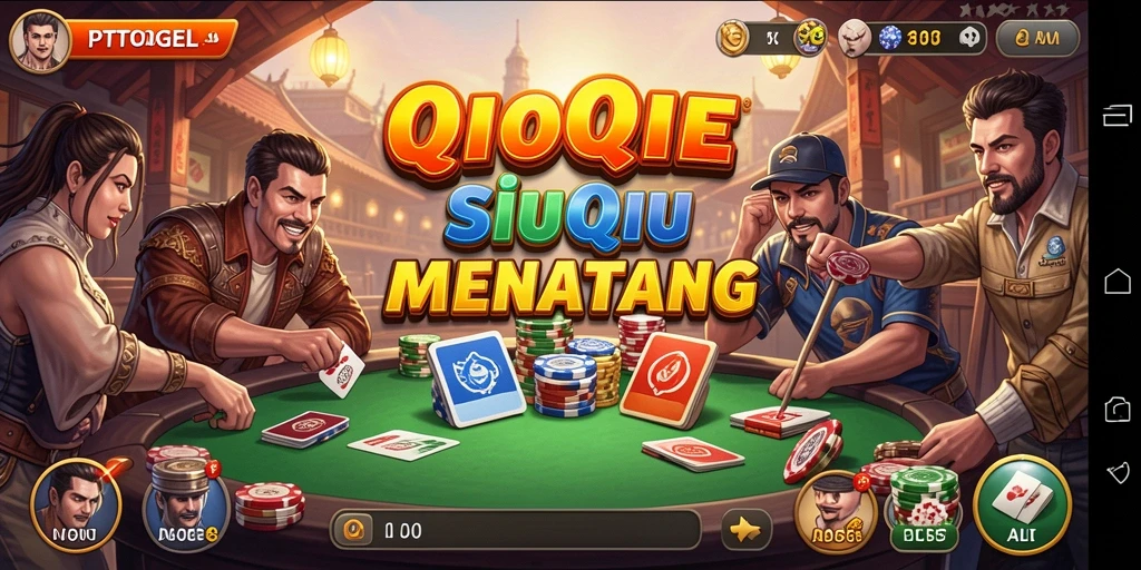 Screenshot gameplay QiuQiu dalam PTTOGEL yang menampilkan aksi seru.