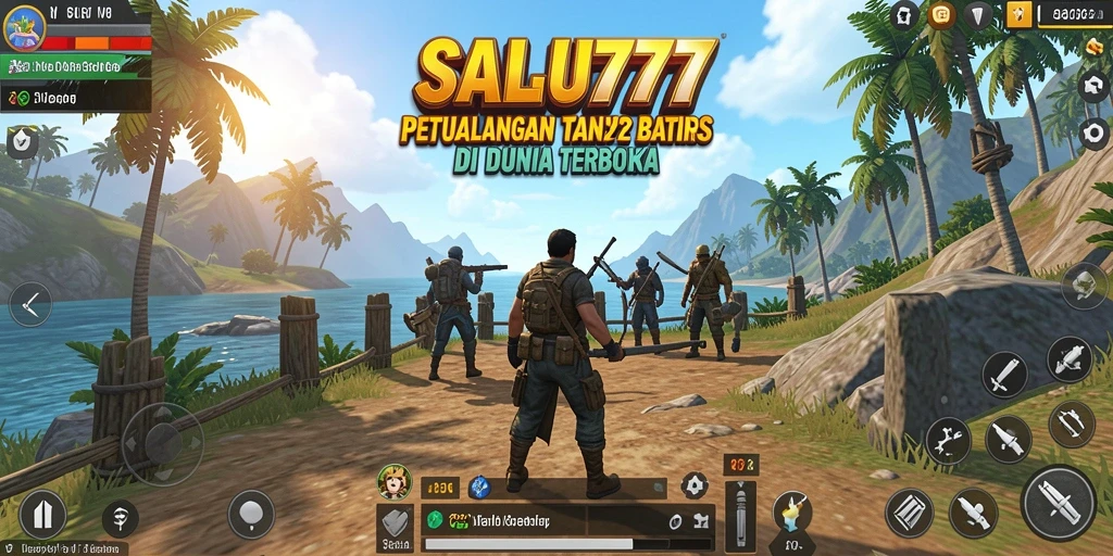 Gameplay SALJU777 yang menampilkan eksplorasi luas dan interaksi dinamis.