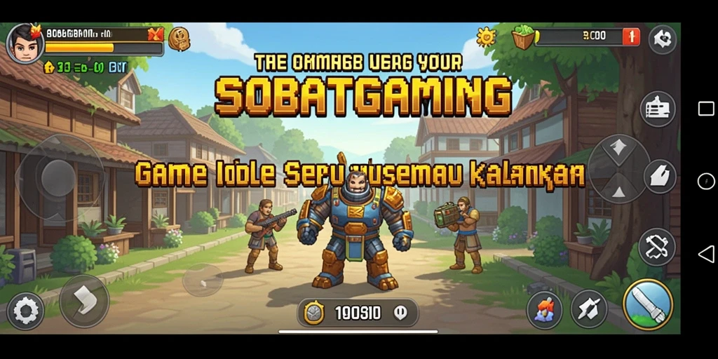 Tampilan gameplay menarik SOBATGAMING dengan desain grafis yang memukau.