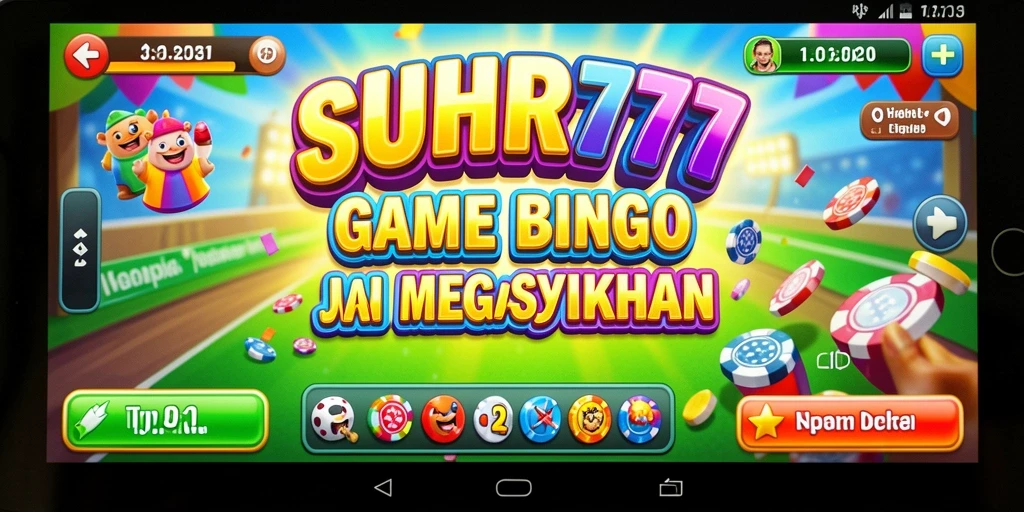 Tampilan gameplay Bingo di SUHU777 yang menarik dan interaktif.
