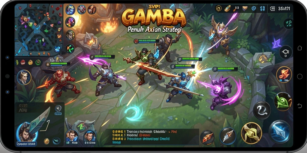 Screenshot gameplay yang dinamis dalam SVIP1 dengan aksi seru.